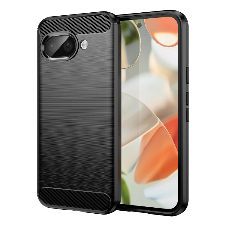 Carbon Fiber Brushed Texture TPU Phone Case, For Google Pixel 11 Pro XL, For Google Pixel 11, For Google Pixel 11 Pro, For Google Pixel 10a, For Google Pixel 10 Pro XL, For Google Pixel 10 Pro, For Google Pixel 10, For Google Pixel 9a                  ...