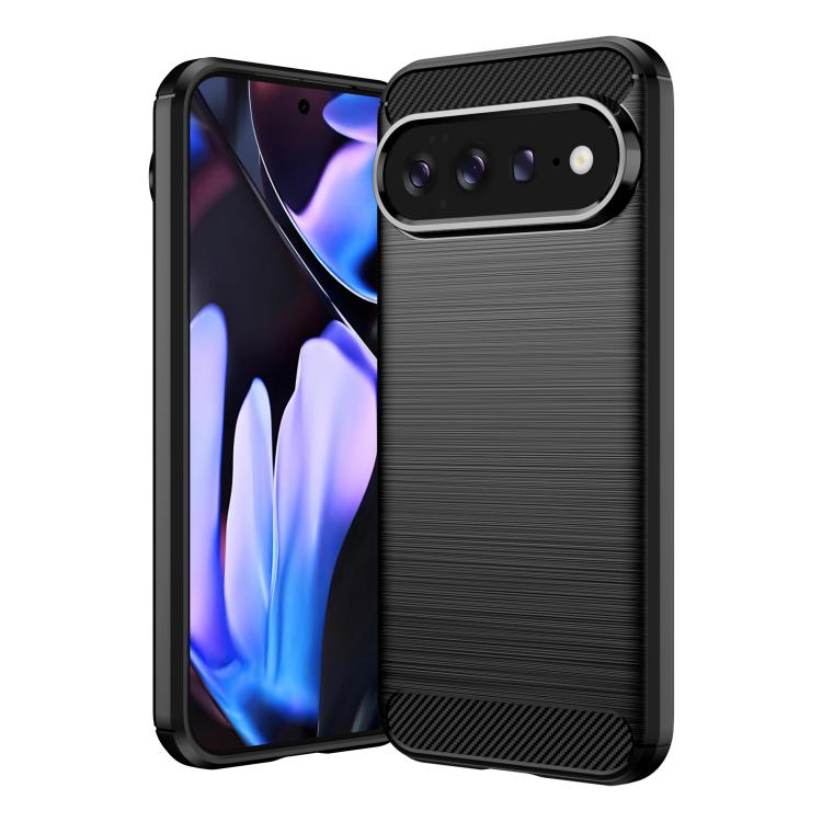 Carbon Fiber Brushed Texture TPU Phone Case, For Google Pixel 11 Pro XL, For Google Pixel 11, For Google Pixel 11 Pro, For Google Pixel 10a, For Google Pixel 10 Pro XL, For Google Pixel 10 Pro, For Google Pixel 10, For Google Pixel 9a                  ...