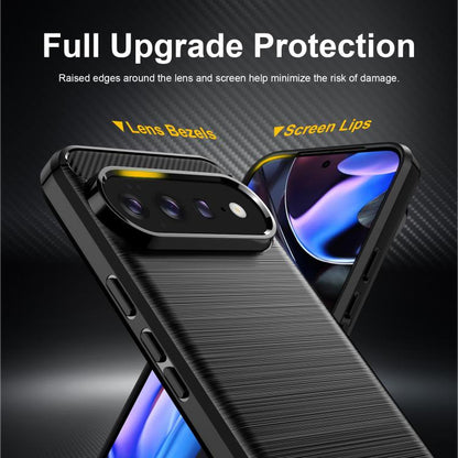 Carbon Fiber Brushed Texture TPU Phone Case, For Google Pixel 11 Pro XL, For Google Pixel 11, For Google Pixel 11 Pro, For Google Pixel 10a, For Google Pixel 10 Pro XL, For Google Pixel 10 Pro, For Google Pixel 10, For Google Pixel 9a                  ...