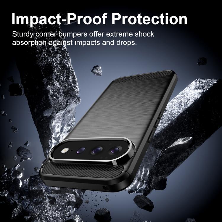 Carbon Fiber Brushed Texture TPU Phone Case, For Google Pixel 11 Pro XL, For Google Pixel 11, For Google Pixel 11 Pro, For Google Pixel 10a, For Google Pixel 10 Pro XL, For Google Pixel 10 Pro, For Google Pixel 10, For Google Pixel 9a                  ...