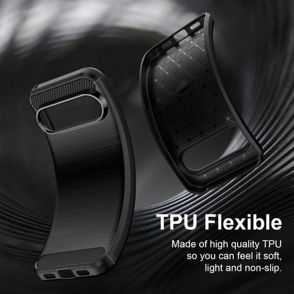 Carbon Fiber Brushed Texture TPU Phone Case, For Google Pixel 11 Pro XL, For Google Pixel 11, For Google Pixel 11 Pro, For Google Pixel 10a, For Google Pixel 10 Pro XL, For Google Pixel 10 Pro, For Google Pixel 10, For Google Pixel 9a                  ...
