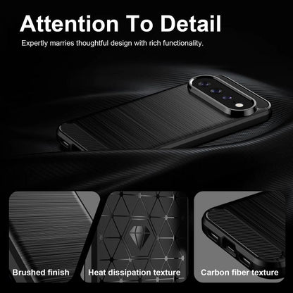Carbon Fiber Brushed Texture TPU Phone Case, For Google Pixel 11 Pro XL, For Google Pixel 11, For Google Pixel 11 Pro, For Google Pixel 10a, For Google Pixel 10 Pro XL, For Google Pixel 10 Pro, For Google Pixel 10, For Google Pixel 9a                  ...