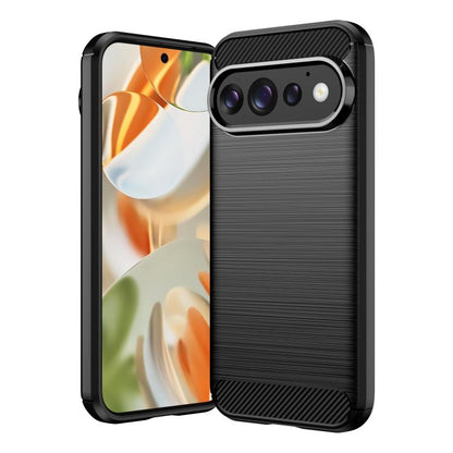 Carbon Fiber Brushed Texture TPU Phone Case, For Google Pixel 11 Pro XL, For Google Pixel 11, For Google Pixel 11 Pro, For Google Pixel 10a, For Google Pixel 10 Pro XL, For Google Pixel 10 Pro, For Google Pixel 10, For Google Pixel 9a                  ...