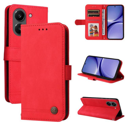 Skin Feel Life Tree Metal Button Leather Phone Case, For Redmi Note 17 5G / 4G Global 171mm, For Redmi Note 17 Pro+ 5G Global 163mm, For Redmi 17 5G / 4G Global 170mm, For Redmi 15a 5G, For Redmi Turbo 5 Max 5G / Poco X8 Pro Max 5G                     ...