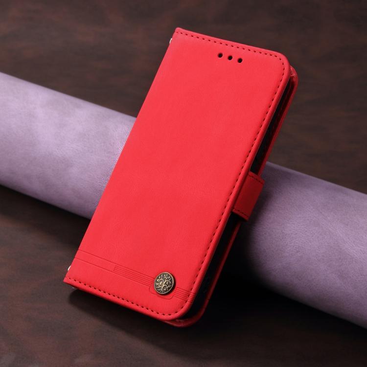 Skin Feel Life Tree Metal Button Leather Phone Case, For Redmi Note 17 5G / 4G Global 171mm, For Redmi Note 17 Pro+ 5G Global 163mm, For Redmi 17 5G / 4G Global 170mm, For Redmi 15a 5G, For Redmi Turbo 5 Max 5G / Poco X8 Pro Max 5G                     ...