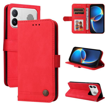 Skin Feel Life Tree Metal Button Leather Phone Case, For Redmi Note 17 5G / 4G Global 169.7mm, For Redmi 17C 5G, For Redmi Note 17 Pro+ 5G Global 163.4mm, For Redmi 17 5G / 4G Global 170mm, For Redmi K90 Max 5G / K90 Ultra 5G, For Redmi 15a 5G         ...