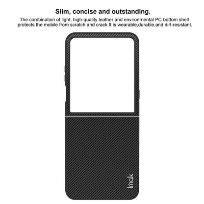 imak Ruiyi Series Carbon Fiber PU + PC Phone Case