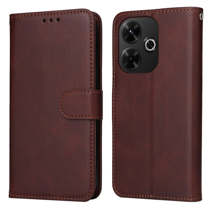 Classic Calf Texture Flip Leather Phone Case, For Redmi Note 14 4G 163.25mm Global, For Redmi Note 14 5G, For Redmi Note 14 Pro 5G / Note 14 Pro+ 5G, For Redmi 14C 4G, For Redmi K70 Ultra, For Redmi 13 4G / Note 13R