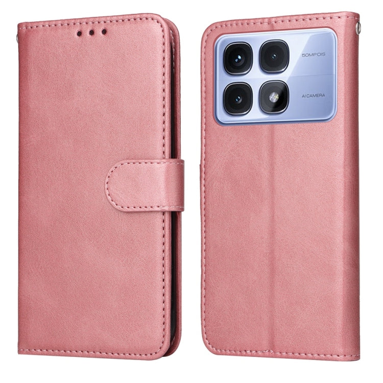 Classic Calf Texture Flip Leather Phone Case, For Redmi Note 14 4G 163.25mm Global, For Redmi Note 14 5G, For Redmi Note 14 Pro 5G / Note 14 Pro+ 5G, For Redmi 14C 4G, For Redmi K70 Ultra, For Redmi 13 4G / Note 13R