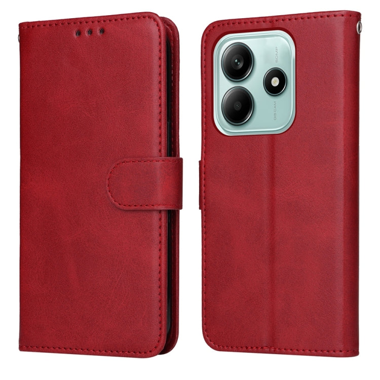 Classic Calf Texture Flip Leather Phone Case, For Redmi Note 14 4G 163.25mm Global, For Redmi Note 14 5G, For Redmi Note 14 Pro 5G / Note 14 Pro+ 5G, For Redmi 14C 4G, For Redmi K70 Ultra, For Redmi 13 4G / Note 13R