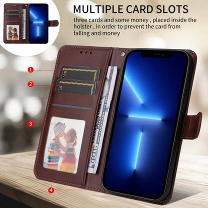 Classic Calf Texture Flip Leather Phone Case, For Redmi Turbo 4 / Xiaomi Poco X7 Pro, For Redmi K80 Pro, For Redmi K80, For Redmi Note 14 4G 163.25mm Global, For Redmi Note 14 5G, For Redmi Note 14 Pro 5G / Note 14 Pro+ 5G, For Redmi 14C 4G            ...