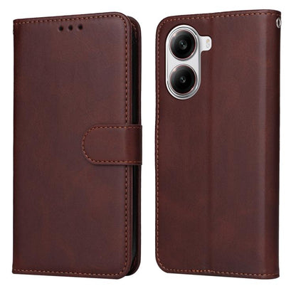 Classic Calf Texture Flip Leather Phone Case, For Redmi Turbo 4 / Xiaomi Poco X7 Pro, For Redmi K80 Pro, For Redmi K80, For Redmi Note 14 4G 163.25mm Global, For Redmi Note 14 5G, For Redmi Note 14 Pro 5G / Note 14 Pro+ 5G, For Redmi 14C 4G            ...