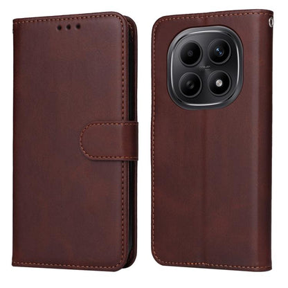 Classic Calf Texture Flip Leather Phone Case, For Redmi 15a 5G, For Redmi Turbo 5 Max 5G / Poco X8 Pro Max 5G, For Redmi Turbo 5 5G / Poco X8 Pro 5G, For Redmi Note 15 Pro+ 5G 163.3mm / Poco M8 Pro 5G, For Redmi Note 15 4G / 5G Global 164mm / Poco M8 5...
