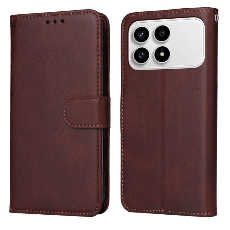 Classic Calf Texture Flip Leather Phone Case, For Redmi 15a 5G, For Redmi Turbo 5 Max 5G / Poco X8 Pro Max 5G, For Redmi Turbo 5 5G / Poco X8 Pro 5G, For Redmi Note 15 Pro+ 5G 163.3mm / Poco M8 Pro 5G, For Redmi Note 15 4G / 5G Global 164mm / Poco M8 5...