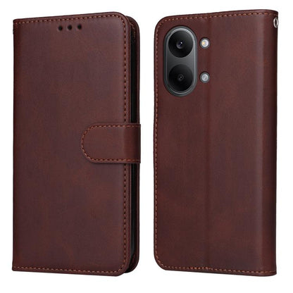Classic Calf Texture Flip Leather Phone Case, For Redmi 15a 5G, For Redmi Turbo 5 Max 5G / Poco X8 Pro Max 5G, For Redmi Turbo 5 5G / Poco X8 Pro 5G, For Redmi Note 15 Pro+ 5G 163.3mm / Poco M8 Pro 5G, For Redmi Note 15 4G / 5G Global 164mm / Poco M8 5...