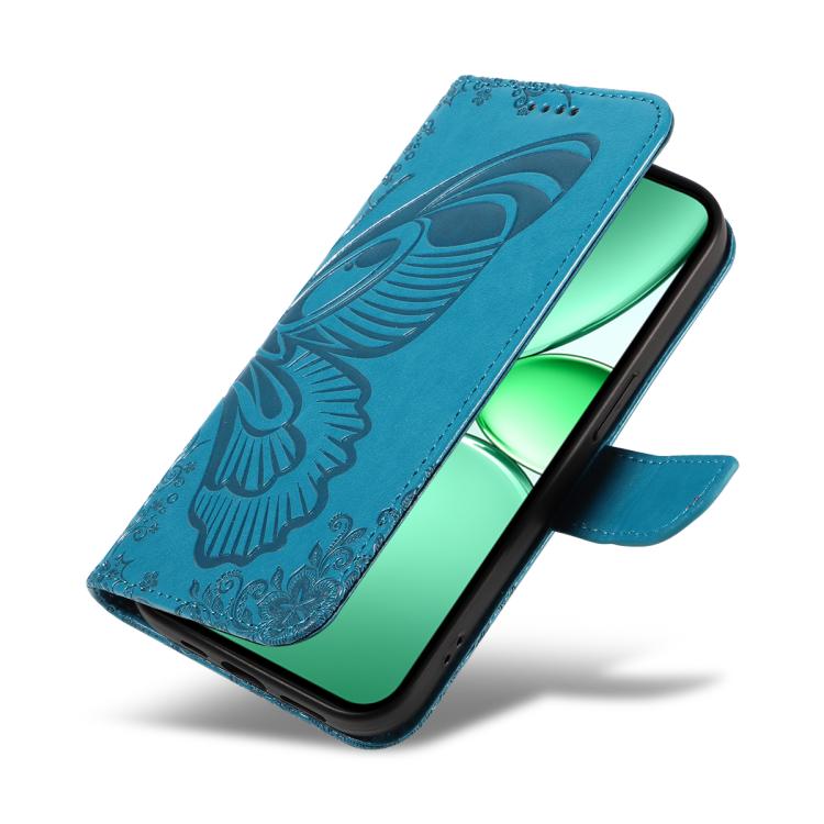 Swallowtail Butterfly Embossed Leather Phone Case, For Realme C85 5G/15X 5G India, For Realme C85 Pro 4G, For Realme 15T 5G, For Realme C71 4G India, For Realme 15 5G, For Realme 14x 5G, For Realme C63 / C61 Global