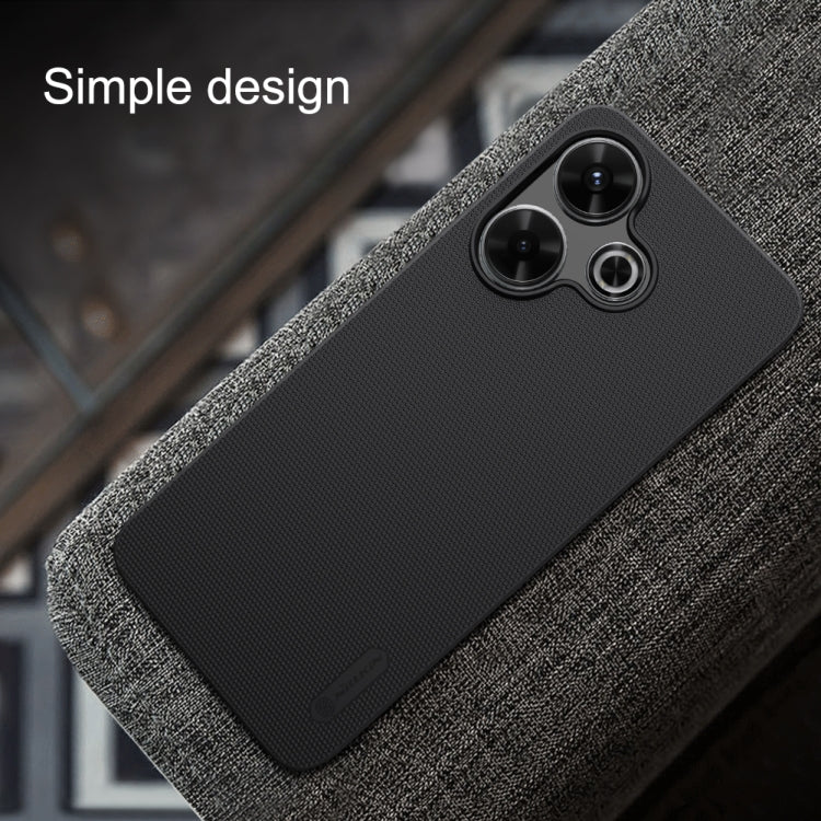 NILLKIN Frosted PC Phone Case, For Redmi Note 13R 5G / 13 4G