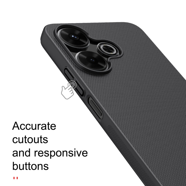 NILLKIN Frosted PC Phone Case, For Xiaomi Poco M6 4G