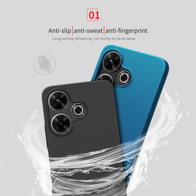 NILLKIN Frosted PC Phone Case, For Xiaomi Poco M6 4G