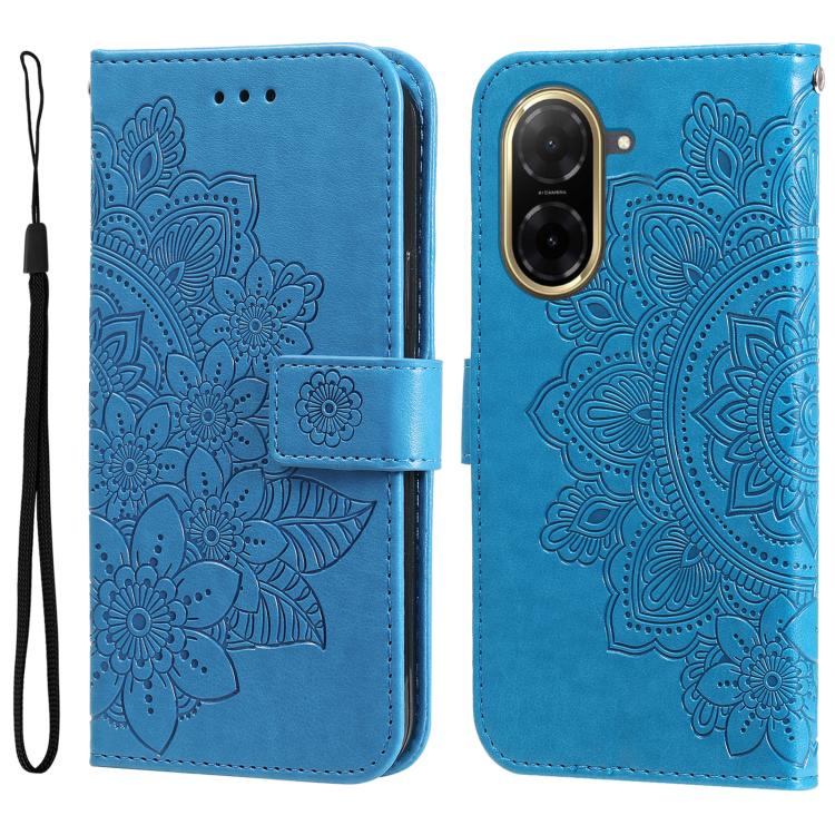 Seven-petal Flowers Embossing Leather Phone Case, For Redmi 15a 5G, For Redmi Turbo 5 Max 5G / Poco X8 Pro Max 5G, For Redmi Turbo 5 5G / Poco X8 Pro 5G, For Redmi Note 15 Pro+ 5G 163.3mm / Poco M8 Pro 5G                                                ...