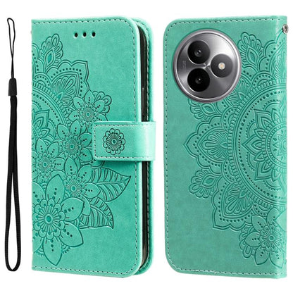 Seven-petal Flowers Embossing Leather Phone Case, For Redmi 15a 5G, For Redmi Turbo 5 Max 5G / Poco X8 Pro Max 5G, For Redmi Turbo 5 5G / Poco X8 Pro 5G, For Redmi Note 15 Pro+ 5G 163.3mm / Poco M8 Pro 5G                                                ...