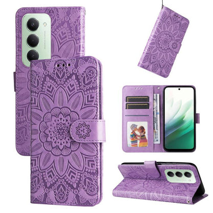 Embossed Sunflower Leather Phone Case, For Redmi 15a 5G, For Redmi Turbo 5 Max 5G / Poco X8 Pro Max 5G, For Redmi Turbo 5 5G / Poco X8 Pro 5G, For Redmi Note 15 Pro+ 5G 163.3mm / Poco M8 Pro 5G, For Redmi Note 15 4G / 5G Global 164mm / Poco M8 5G      ...