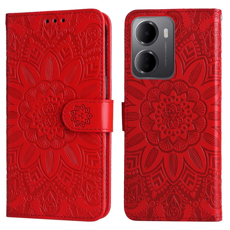 Embossed Sunflower Leather Phone Case, For Redmi 15a 5G, For Redmi Turbo 5 Max 5G / Poco X8 Pro Max 5G, For Redmi Turbo 5 5G / Poco X8 Pro 5G, For Redmi Note 15 Pro+ 5G 163.3mm / Poco M8 Pro 5G, For Redmi Note 15 4G / 5G Global 164mm / Poco M8 5G      ...