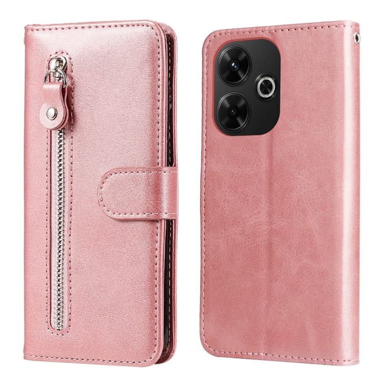 Fashion Calf Texture Zipper Leather Phone Case, For Redmi Note 14 4G 163.25mm Global, For Redmi Note 14 5G, For Redmi Note 14 Pro 5G / Note 14 Pro+ 5G, For Redmi 14C 4G, For Redmi K70 Ultra, For Redmi 13 4G / Redmi Note 13R