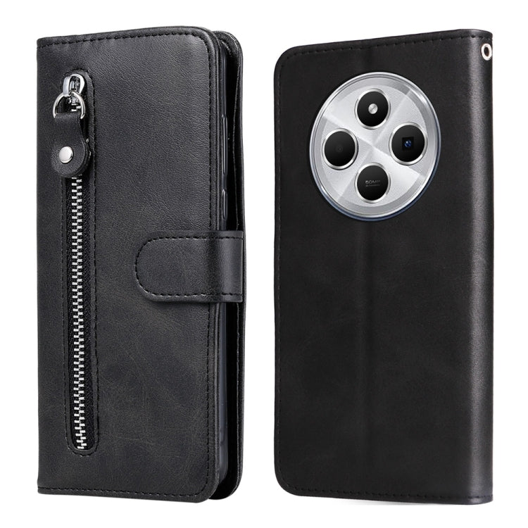 Fashion Calf Texture Zipper Leather Phone Case, For Redmi Note 14 4G 163.25mm Global, For Redmi Note 14 5G, For Redmi Note 14 Pro 5G / Note 14 Pro+ 5G, For Redmi 14C 4G, For Redmi K70 Ultra, For Redmi 13 4G / Redmi Note 13R