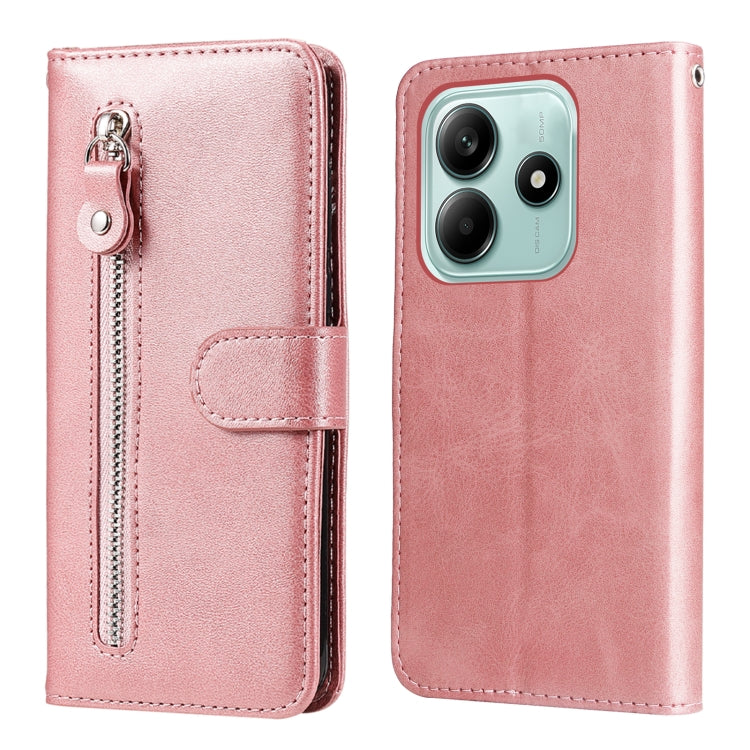 Fashion Calf Texture Zipper Leather Phone Case, For Redmi Note 14 4G 163.25mm Global, For Redmi Note 14 5G, For Redmi Note 14 Pro 5G / Note 14 Pro+ 5G, For Redmi 14C 4G, For Redmi K70 Ultra, For Redmi 13 4G / Redmi Note 13R