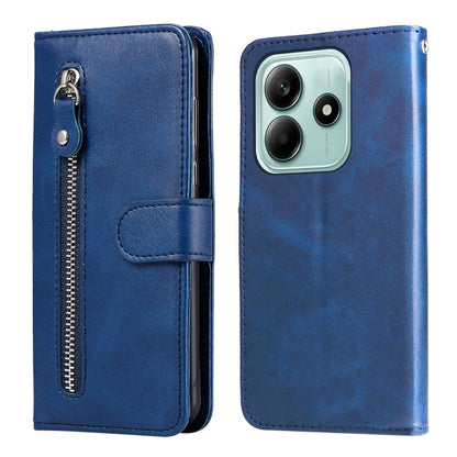 Fashion Calf Texture Zipper Leather Phone Case, For Redmi Note 14 4G 163.25mm Global, For Redmi Note 14 5G, For Redmi Note 14 Pro 5G / Note 14 Pro+ 5G, For Redmi 14C 4G, For Redmi K70 Ultra, For Redmi 13 4G / Redmi Note 13R
