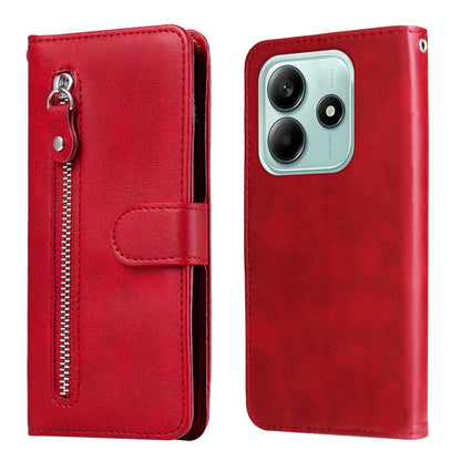Fashion Calf Texture Zipper Leather Phone Case, For Redmi Note 14 4G 163.25mm Global, For Redmi Note 14 5G, For Redmi Note 14 Pro 5G / Note 14 Pro+ 5G, For Redmi 14C 4G, For Redmi K70 Ultra, For Redmi 13 4G / Redmi Note 13R
