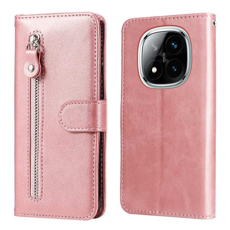 Fashion Calf Texture Zipper Leather Phone Case, For Redmi Note 14 4G 163.25mm Global, For Redmi Note 14 5G, For Redmi Note 14 Pro 5G / Note 14 Pro+ 5G, For Redmi 14C 4G, For Redmi K70 Ultra, For Redmi 13 4G / Redmi Note 13R