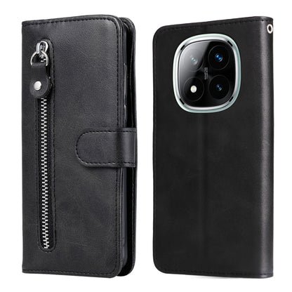 Fashion Calf Texture Zipper Leather Phone Case, For Redmi Note 14 4G 163.25mm Global, For Redmi Note 14 5G, For Redmi Note 14 Pro 5G / Note 14 Pro+ 5G, For Redmi 14C 4G, For Redmi K70 Ultra, For Redmi 13 4G / Redmi Note 13R