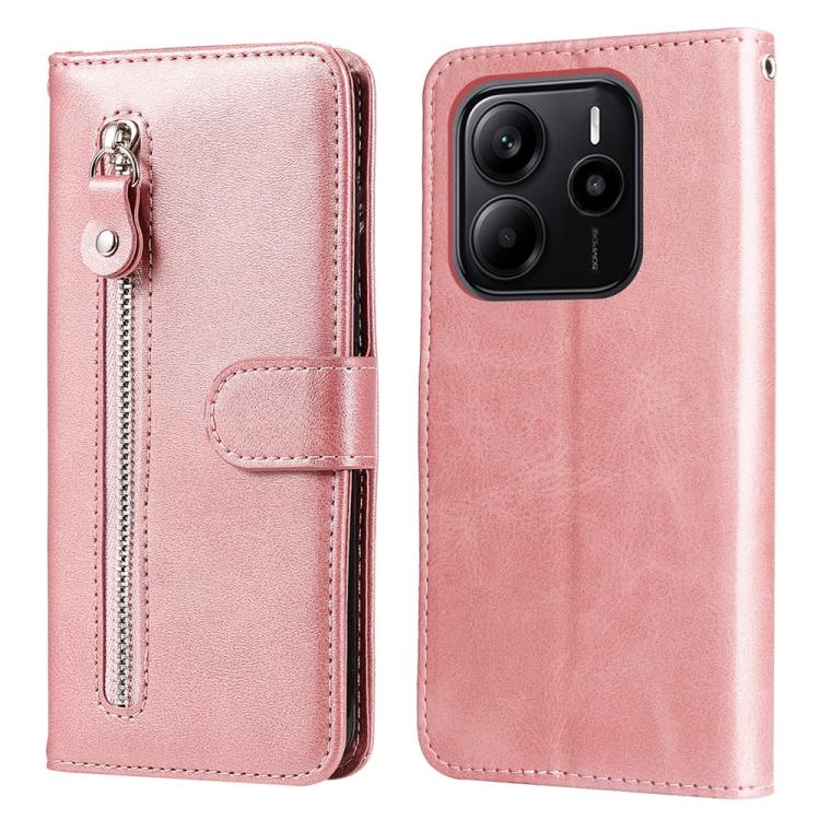 Fashion Calf Texture Zipper Leather Phone Case, For Redmi Turbo 4 / Xiaomi Poco X7 Pro, For Redmi K80 Pro, For Redmi K80, For Redmi Note 14 4G 163.25mm Global, For Redmi Note 14 5G, For Redmi Note 14 Pro 5G / Note 14 Pro+ 5G, For Redmi 14C 4G          ...