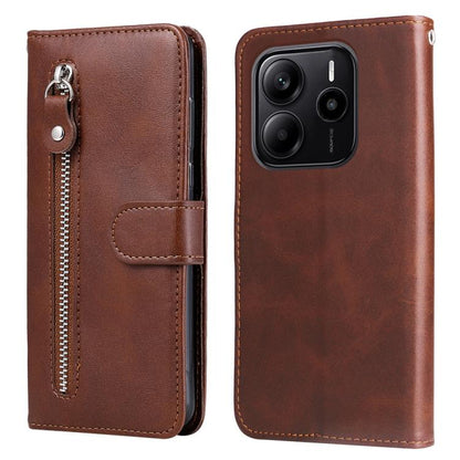 Fashion Calf Texture Zipper Leather Phone Case, For Redmi Turbo 4 / Xiaomi Poco X7 Pro, For Redmi K80 Pro, For Redmi K80, For Redmi Note 14 4G 163.25mm Global, For Redmi Note 14 5G, For Redmi Note 14 Pro 5G / Note 14 Pro+ 5G, For Redmi 14C 4G          ...
