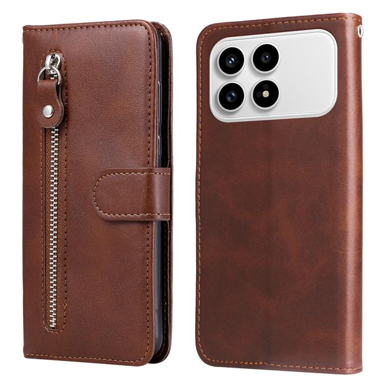 Fashion Calf Texture Zipper Leather Phone Case, For Redmi 15a 5G, For Redmi Turbo 5 Max 5G / Poco X8 Pro Max 5G, For Redmi Turbo 5 5G / Poco X8 Pro 5G, For Redmi Note 15 Pro+ 5G 163.3mm / Poco M8 Pro 5G, For Redmi Note 15 4G / 5G Global 164mm / Poco M8...