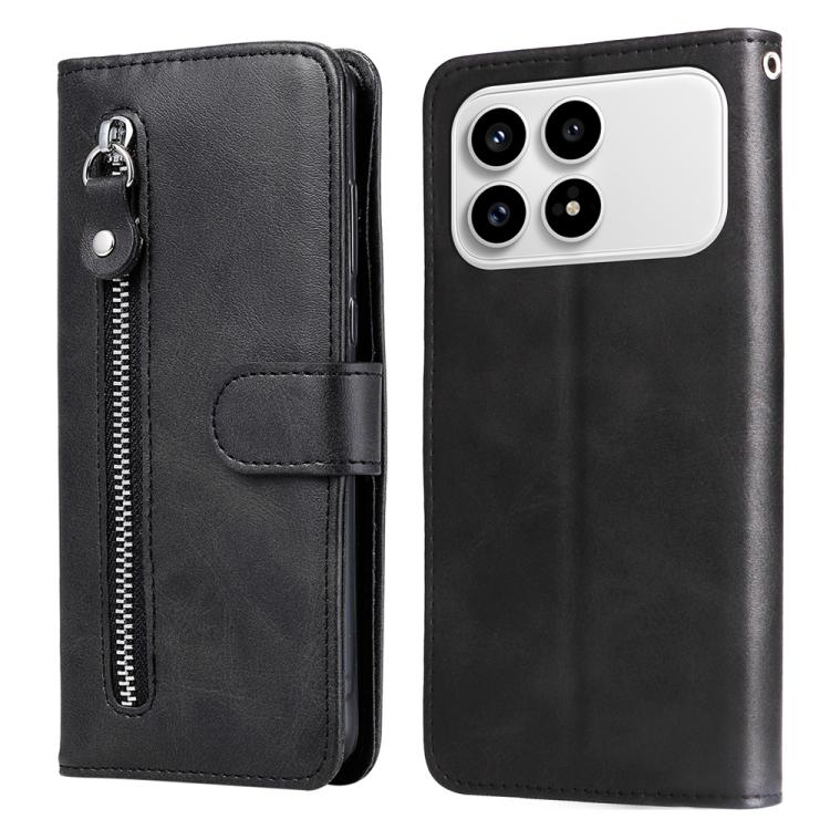 Fashion Calf Texture Zipper Leather Phone Case, For Redmi 15a 5G, For Redmi Turbo 5 Max 5G / Poco X8 Pro Max 5G, For Redmi Turbo 5 5G / Poco X8 Pro 5G, For Redmi Note 15 Pro+ 5G 163.3mm / Poco M8 Pro 5G, For Redmi Note 15 4G / 5G Global 164mm / Poco M8...