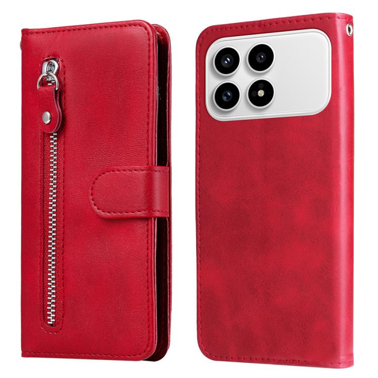 Fashion Calf Texture Zipper Leather Phone Case, For Redmi 15a 5G, For Redmi Turbo 5 Max 5G / Poco X8 Pro Max 5G, For Redmi Turbo 5 5G / Poco X8 Pro 5G, For Redmi Note 15 Pro+ 5G 163.3mm / Poco M8 Pro 5G, For Redmi Note 15 4G / 5G Global 164mm / Poco M8...
