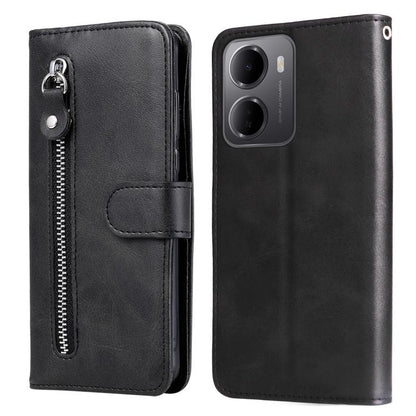 Fashion Calf Texture Zipper Leather Phone Case, For Redmi 15a 5G, For Redmi Turbo 5 Max 5G / Poco X8 Pro Max 5G, For Redmi Turbo 5 5G / Poco X8 Pro 5G, For Redmi Note 15 Pro+ 5G 163.3mm / Poco M8 Pro 5G, For Redmi Note 15 4G / 5G Global 164mm / Poco M8...