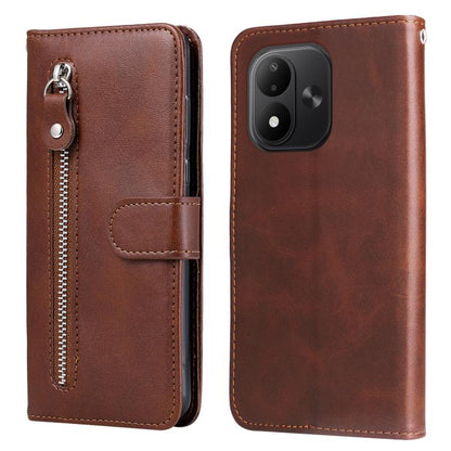 Fashion Calf Texture Zipper Leather Phone Case, For Redmi Note 17 5G / 4G Global 171mm, For Redmi Note 17 Pro+ 5G Global 163mm, For Redmi 17 5G / 4G Global 170mm, For Redmi 15a 5G, For Redmi Turbo 5 Max 5G / Poco X8 Pro Max 5G                          ...