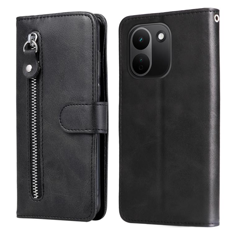 Fashion Calf Texture Zipper Leather Phone Case, For Redmi Note 17 5G / 4G Global 171mm, For Redmi Note 17 Pro+ 5G Global 163mm, For Redmi 17 5G / 4G Global 170mm, For Redmi 15a 5G, For Redmi Turbo 5 Max 5G / Poco X8 Pro Max 5G                          ...