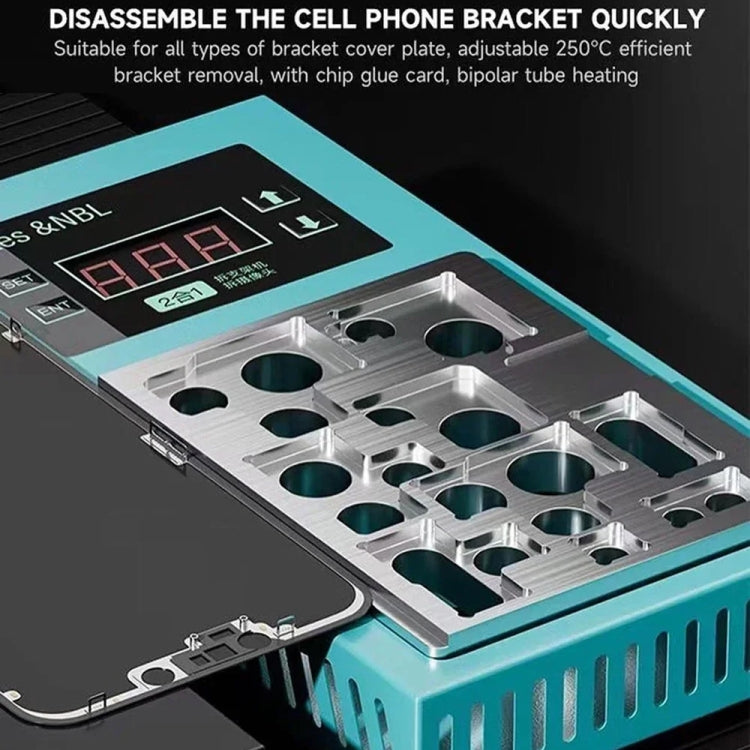 منصة تسخين iFixes لإصلاح وتفكيك الكاميرا لهاتف iPhone 7-14 Pro Max، قابس أمريكي