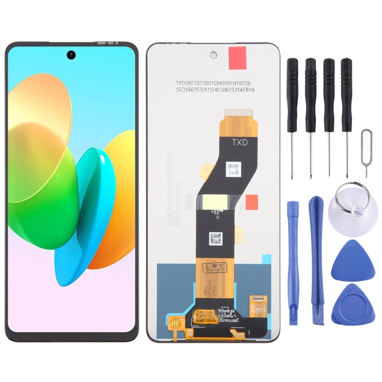 OEM LCD Screen with Digitizer Full Assembly, For Tecno Spark 30C 5G/4G KI5 KI5n, For Tecno Pop 9 4G, For Tecno Spark GO 2025, For Tecno Spark 20 Pro 5G KJ8, For Tecno Spark 20P, For Tecno Pova 6 Neo, For Tecno Spark 20 Pro 4G KJ6, For Tecno Spark 20C B...