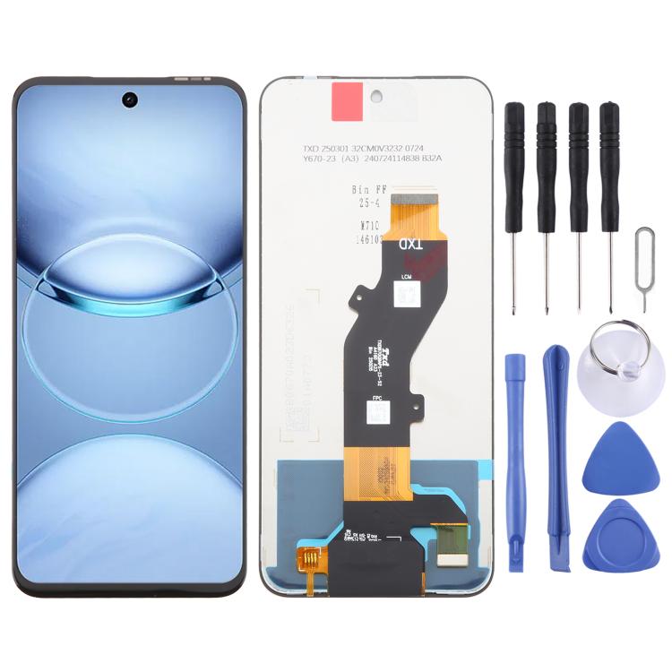 OEM LCD Screen with Digitizer Full Assembly, For Tecno Spark 30C 5G/4G KI5 KI5n, For Tecno Pop 9 4G, For Tecno Spark GO 2025, For Tecno Spark 20 Pro 5G KJ8, For Tecno Spark 20P, For Tecno Pova 6 Neo, For Tecno Spark 20 Pro 4G KJ6, For Tecno Spark 20C B...