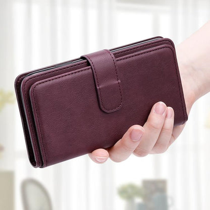 Multi-Function Wallet 10 Card Slots Leather Phone Case, For iPhone 18 Pro / 17 Pro, For iPhone 18 Pro Max / 17 Pro Max, For iPhone 17e / 16e, For iPhone 17, For iPhone Air, For iPhone 16 Pro Max, For iPhone 16 Pro, For iPhone 16 Plus, For iPhone 16
