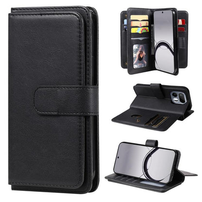 Multi-Function Wallet 10 Card Slots Leather Phone Case, For Realme 16T 5G, For Realme P4x 5G, For Realme C63 / C61 / Note 60