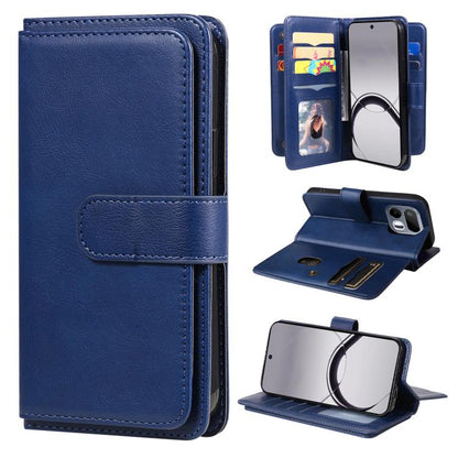 Multi-Function Wallet 10 Card Slots Leather Phone Case, For Realme 16T 5G, For Realme P4x 5G, For Realme C63 / C61 / Note 60