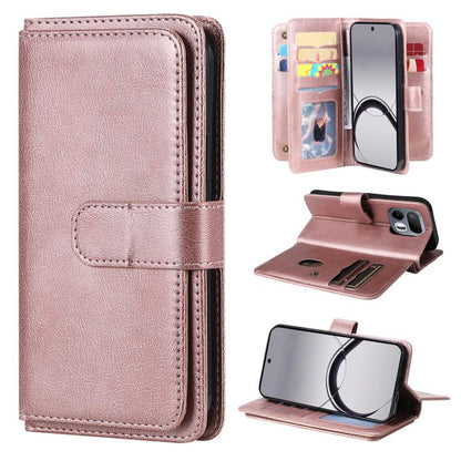 Multi-Function Wallet 10 Card Slots Leather Phone Case, For Realme 16T 5G, For Realme C63 / C61 / Note 60
