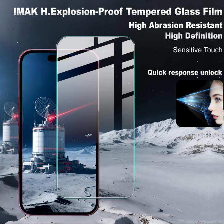 imak H Series Full Screen Tempered Glass Film, For iPhone 17 / 17 Pro / 18 Pro, For iPhone 18 Pro Max / 17 Pro Max, For iPhone 16e / 17e, For iPhone Air, For iPhone 16 Pro Max, For iPhone 16 Pro, For iPhone 16 Plus, For iPhone 16